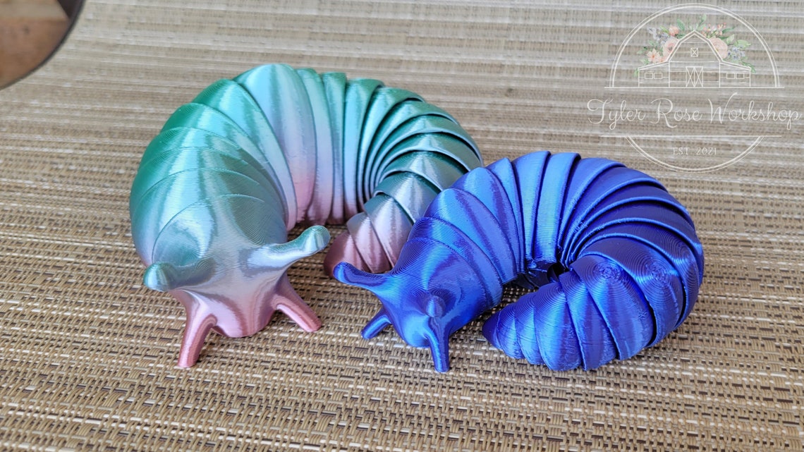 slug fidget toy 3d print
