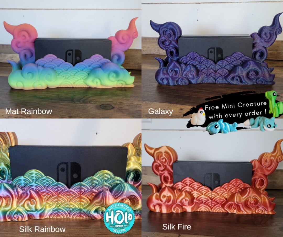 Cloud Switch Dock | Japanese Cloud Dock | Rainbow Switch Dock | Cradle ...