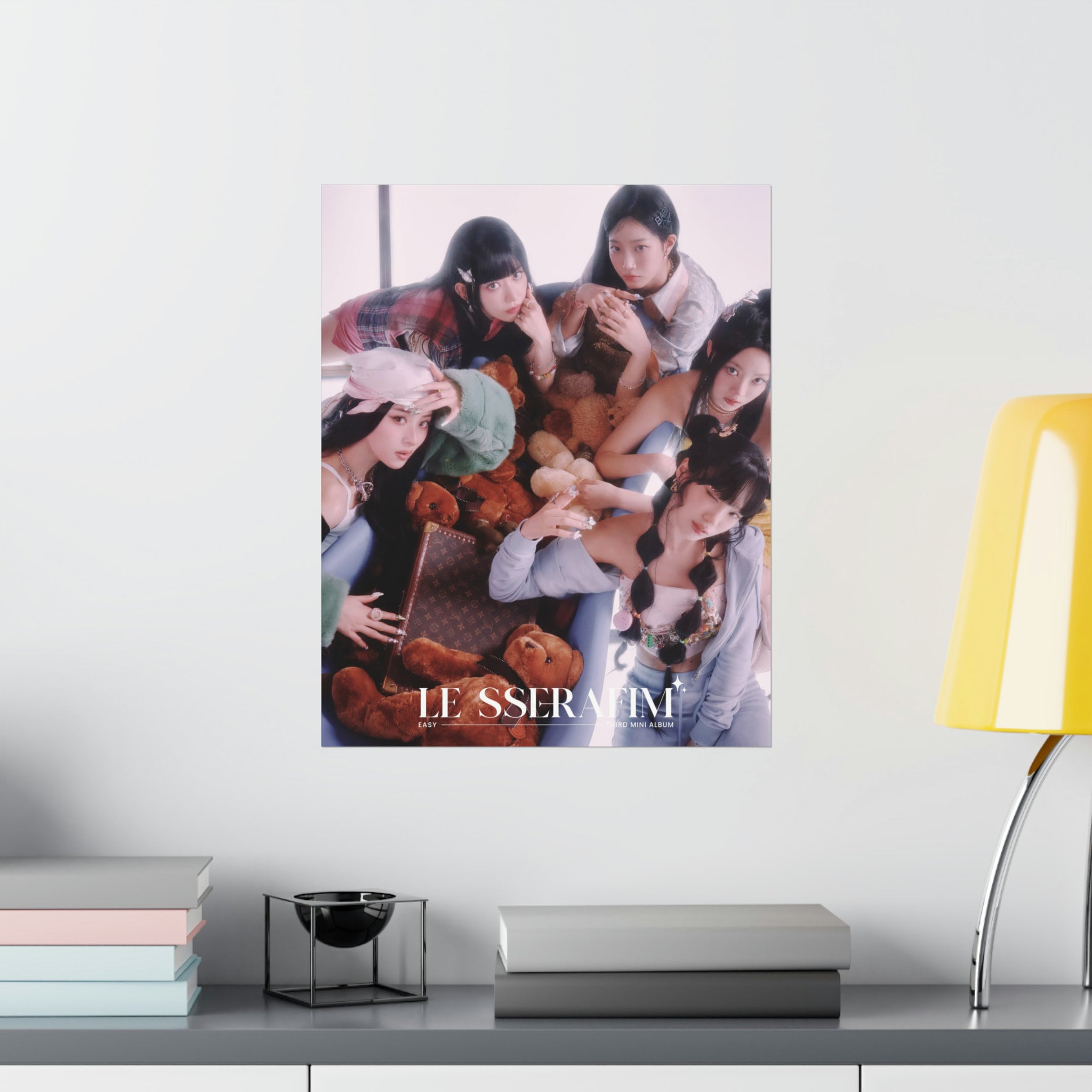 Le Sserafim Easy Album Poster Easy Album Multiple Sizes Available