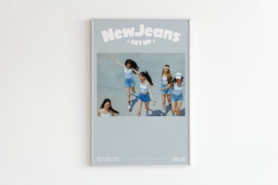 New Jeans Kpop Posters New Jeans Merch New Jeans Prints New Jeans Art New  Jeans Album Kpop Merch Kpop Poster Kpop Album -  Denmark