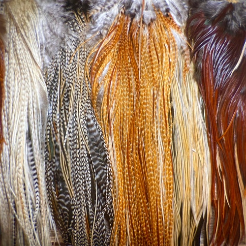 Feather Hair Extension Bundle DIY Kit Natural Feather Hair - Etsy Feather Hair Extension Bundle DIY Kit Natural Feather Hair - Etsy
