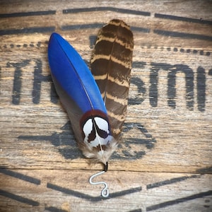 Australian Macaw Hat Feathers - Ethical Country Hat Feathers - Boho Wedding Feather Accessories - Eclectic Feather Hat Pins - Real Feathers