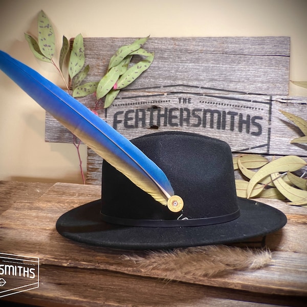 Custom Hat Feather Etsy