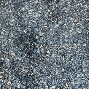 Rice Husk Charcoal --- Cactus, Succulent, Bonsai Soil Mix -- Small Grain Size -- 1lbs