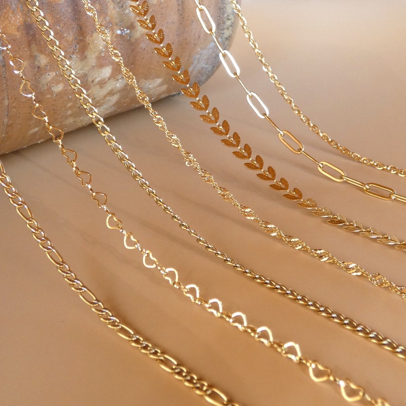 Non Tarnish Gold Chain - Etsy