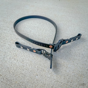 East Coast Style Leather Fire Helmet Chin Strap