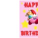 Kirby Card, Kirby Birthday Card, Printable Kirby Card, Instant Kirby ...