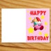 Kirby Card, Kirby Birthday Card, Printable Kirby Card, Instant Kirby ...