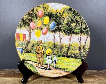 The Balloon Man - an original painting by Dominic Mingolla - Edition Limited to members of Calhoun's Collectors Society