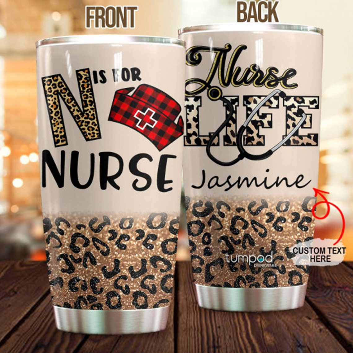 Nurse Tumbler Personalized For Nurse Etsy