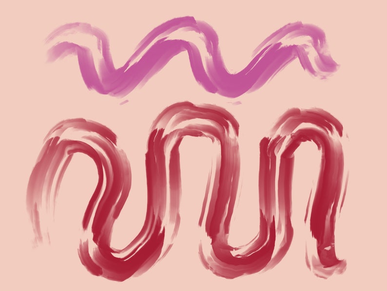 Procreate Brush Palette Knife Procreate Brush Realistic Etsy