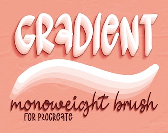 Gradient Shadow Procreate Brush