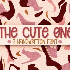 Cute Hand Written Font