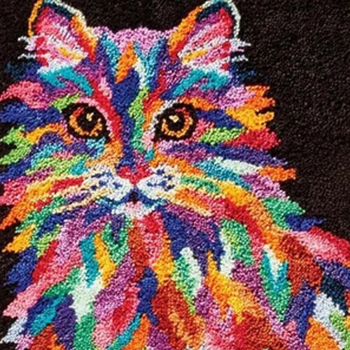 Magic Eye Latch Hook Kits Large Latch Hook Rug Kit for Adults Etsy