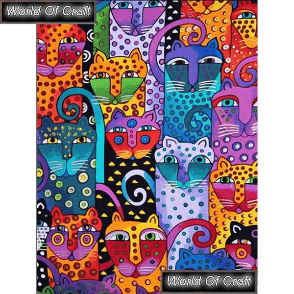 Diamond Painting Cat Etsy UK