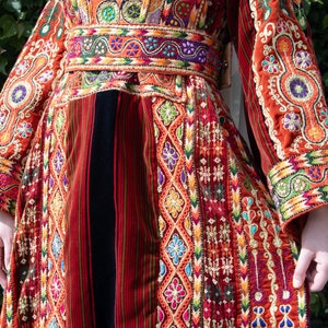 RENTABLE Unique Traditional Palestinain Thob | Palestinian Wedding | Handmade Tatreez | FOR RENT