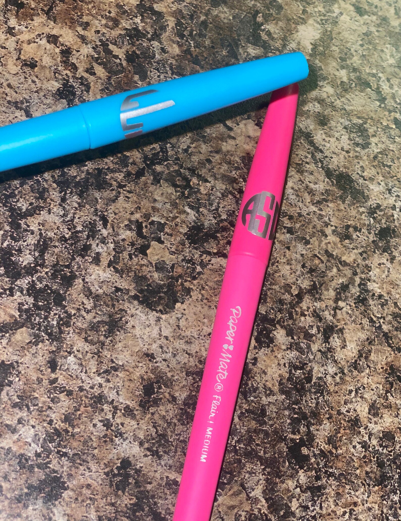 Monogrammed Flair Pens Flair Pens Customized Pens Etsy