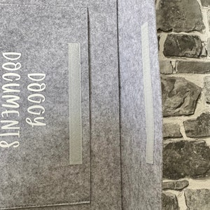 Personalised Car Documents Folder Car Paperwork Organiser | Etsy UK