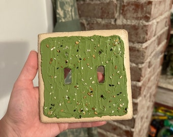 Avocado Toast Lichtschalter Abdeckung