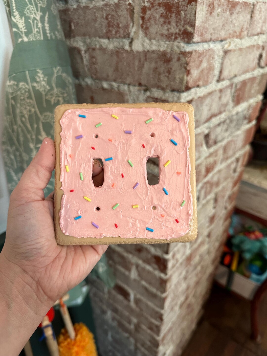 Double Light Switch Pop Tart Cover - Etsy