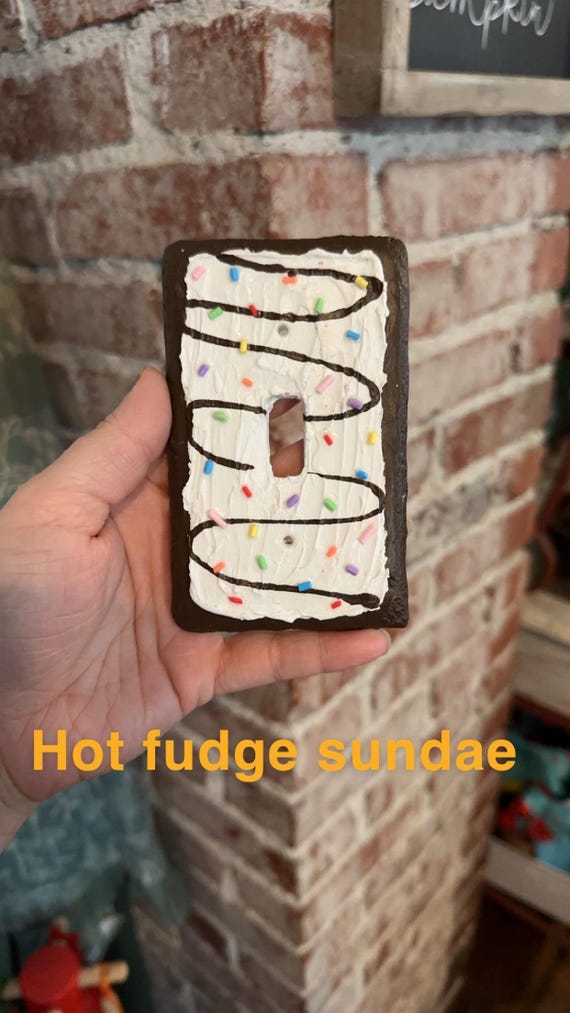 Pop tart light switch/ outlet covers