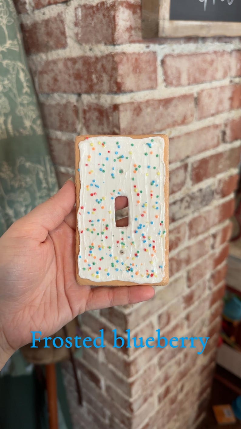 Pop-tart Lichtschalterabdeckung Bild 7