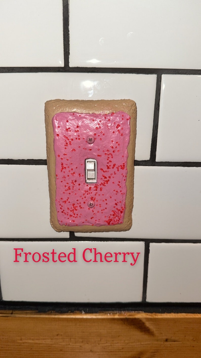 Pop Tart Light Switch Covers - Etsy