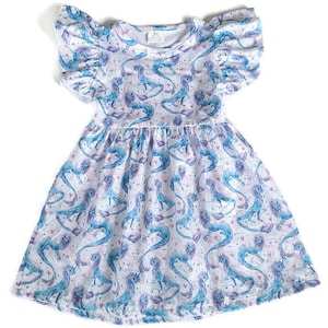 Dragon Dreams Flutter Sleeve Dress