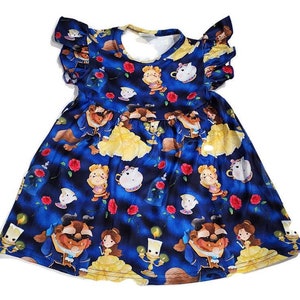 Belle of the Ball Flutter Sleeve Dress