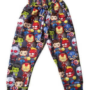 Avengers Pajama Pants Etsy UK
