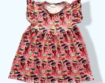Incredibly Cute Flutter Sleeve Dress