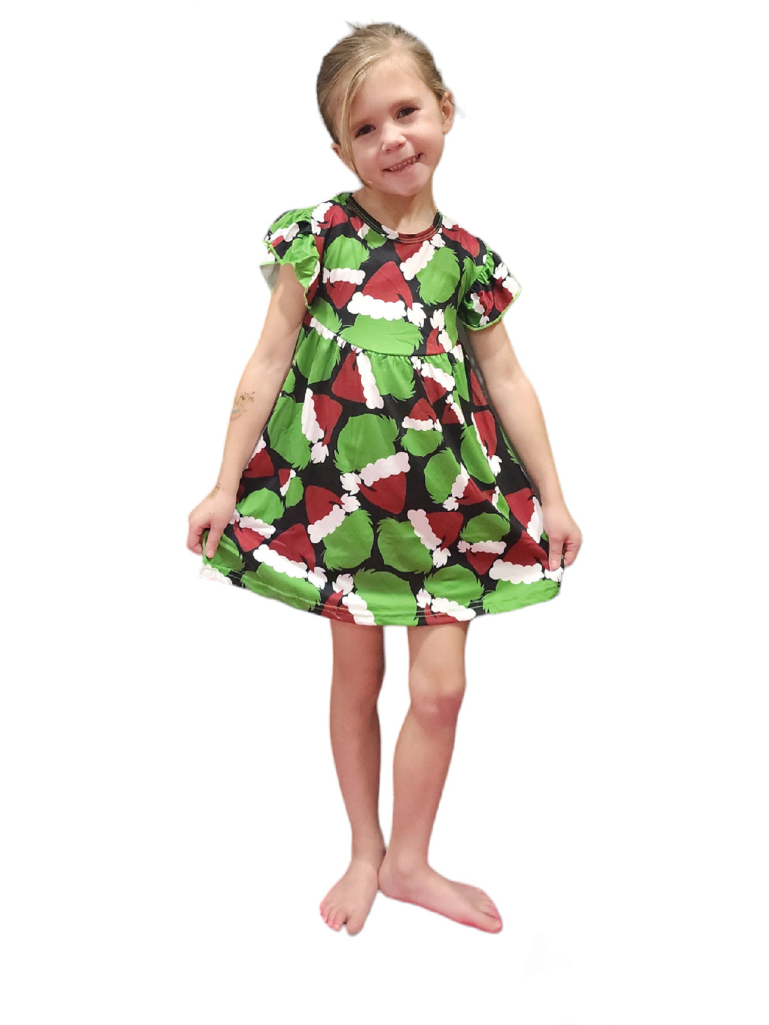 Pink Grinch Dress - Etsy Pink Grinch Dress - Etsy