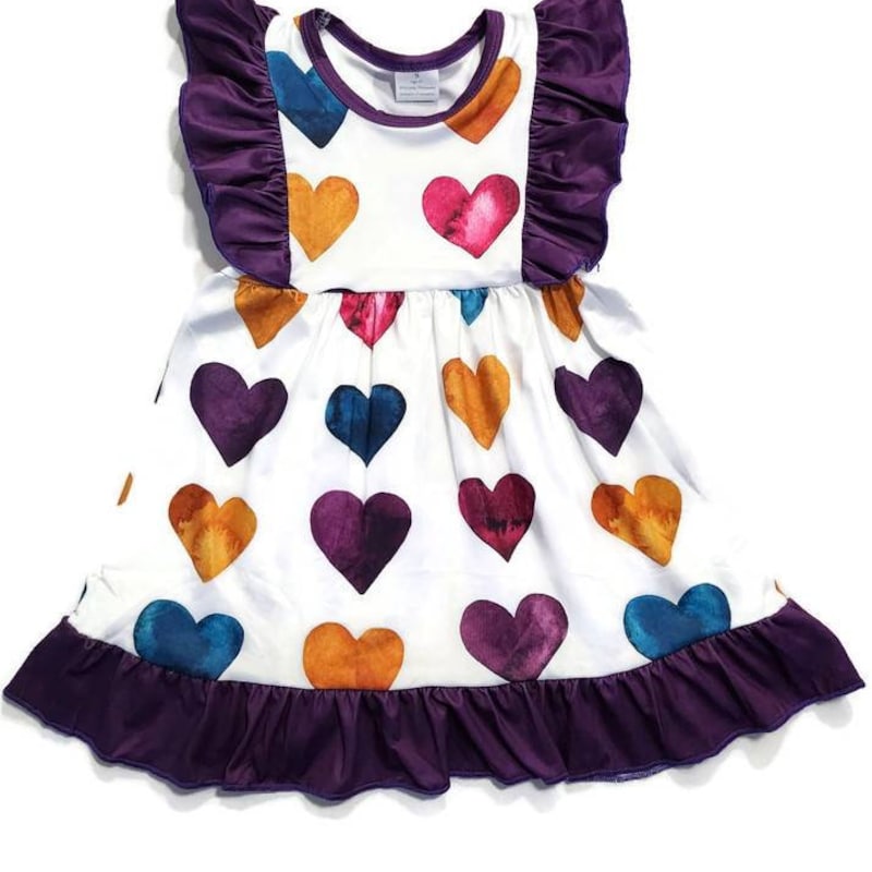 Candy Multi Colour Heart Dress