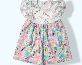 disney flutter dress