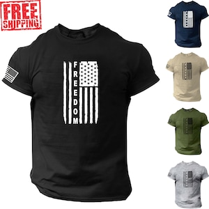 American Flag Freedom Shirt, Veteran, 1776, Patriotic, America, Military, USA