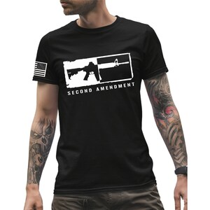 Second Amendment USA Flag Shirt: Patriotic Freedom Tee