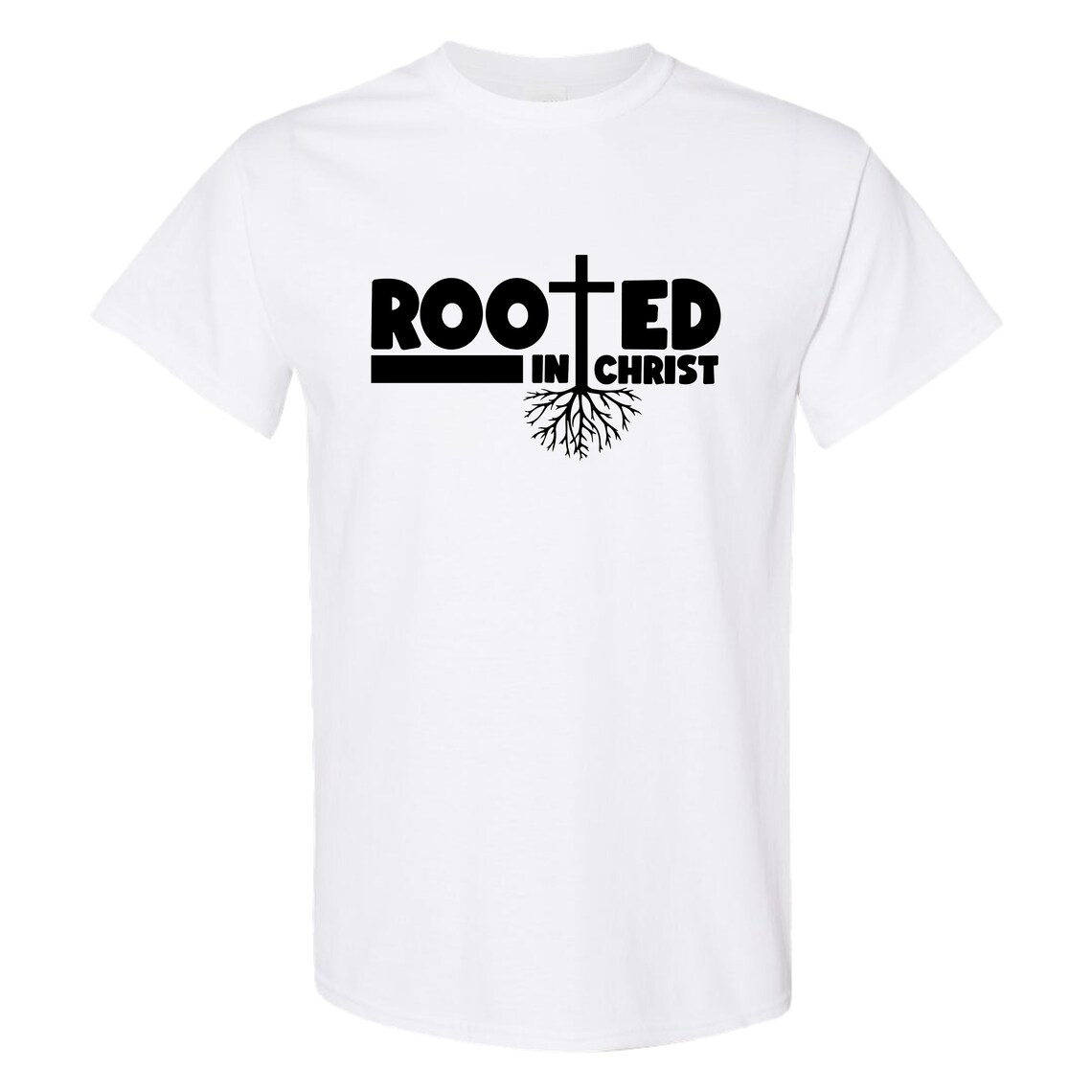Rooted in Christ T-SHIRT Bible Christian Jesus FREE SHIPPING - Etsy