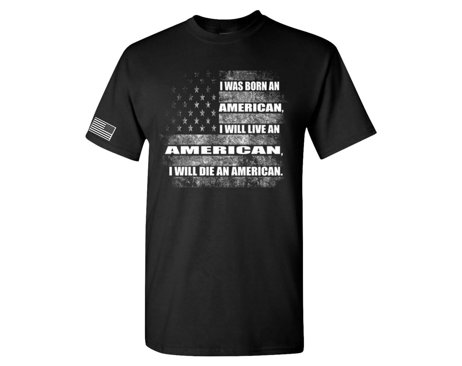 Born American Die American T-SHIRT American Patriotic | Etsy