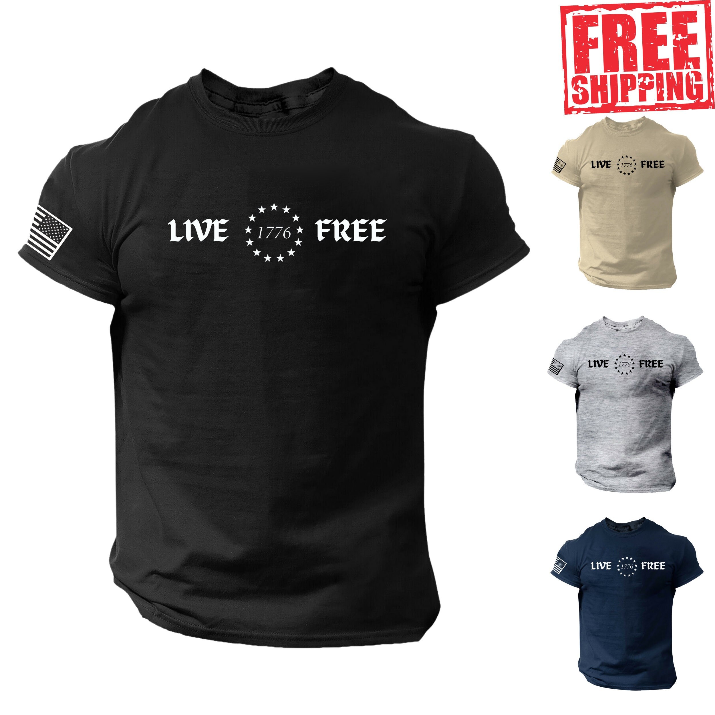 Live Free 1776 - Etsy