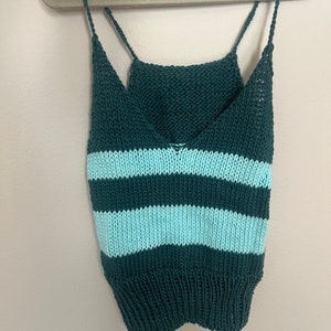 Striped Summer Crop Top