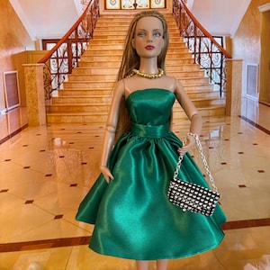Green Party Doll Dress for 16&quot; Tyler Wentworth Dolls