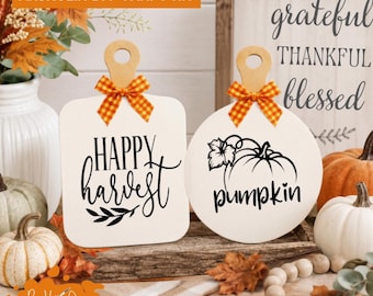 Fall DIY Mini Cutting Board Stencil Craft Kit