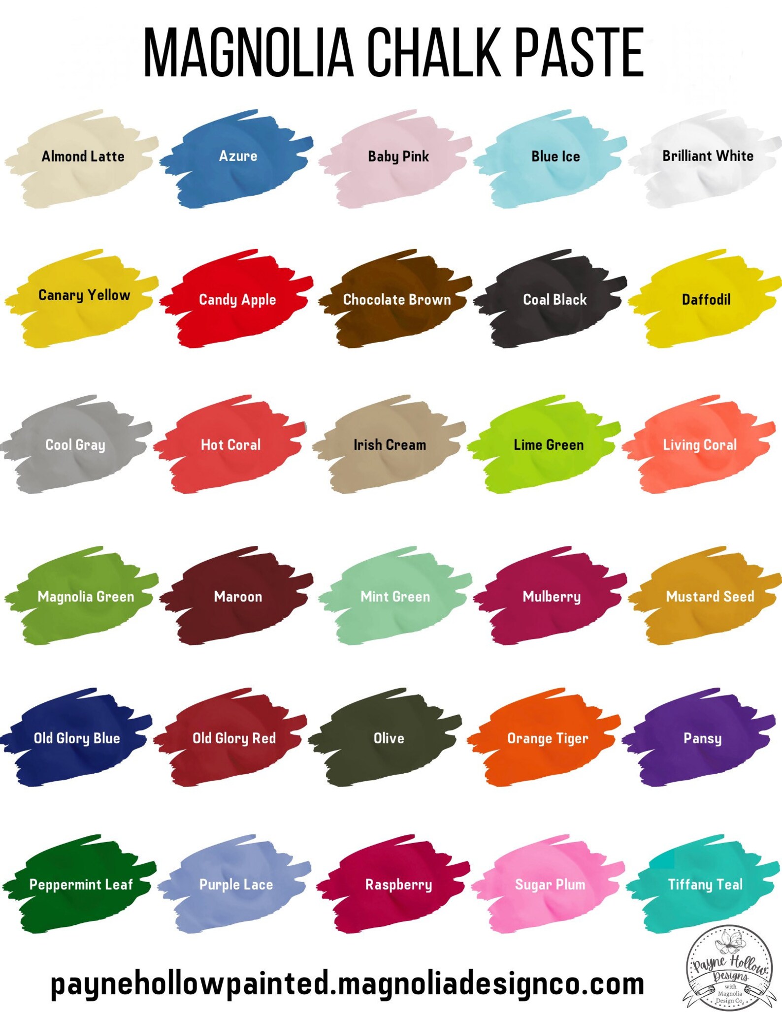 MUSTARD SEED Chalk Paste Magnolia Design Co. Chalk Paste Etsy