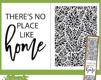Porch Leaner Home Silkscreen Stencil • Magnolia Design Co. •  Farmhouse • 12" X 18”