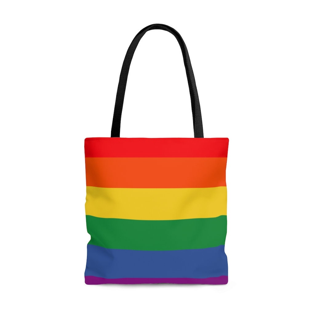 LGBTQ Rainbow Pride Tote Bag | Etsy