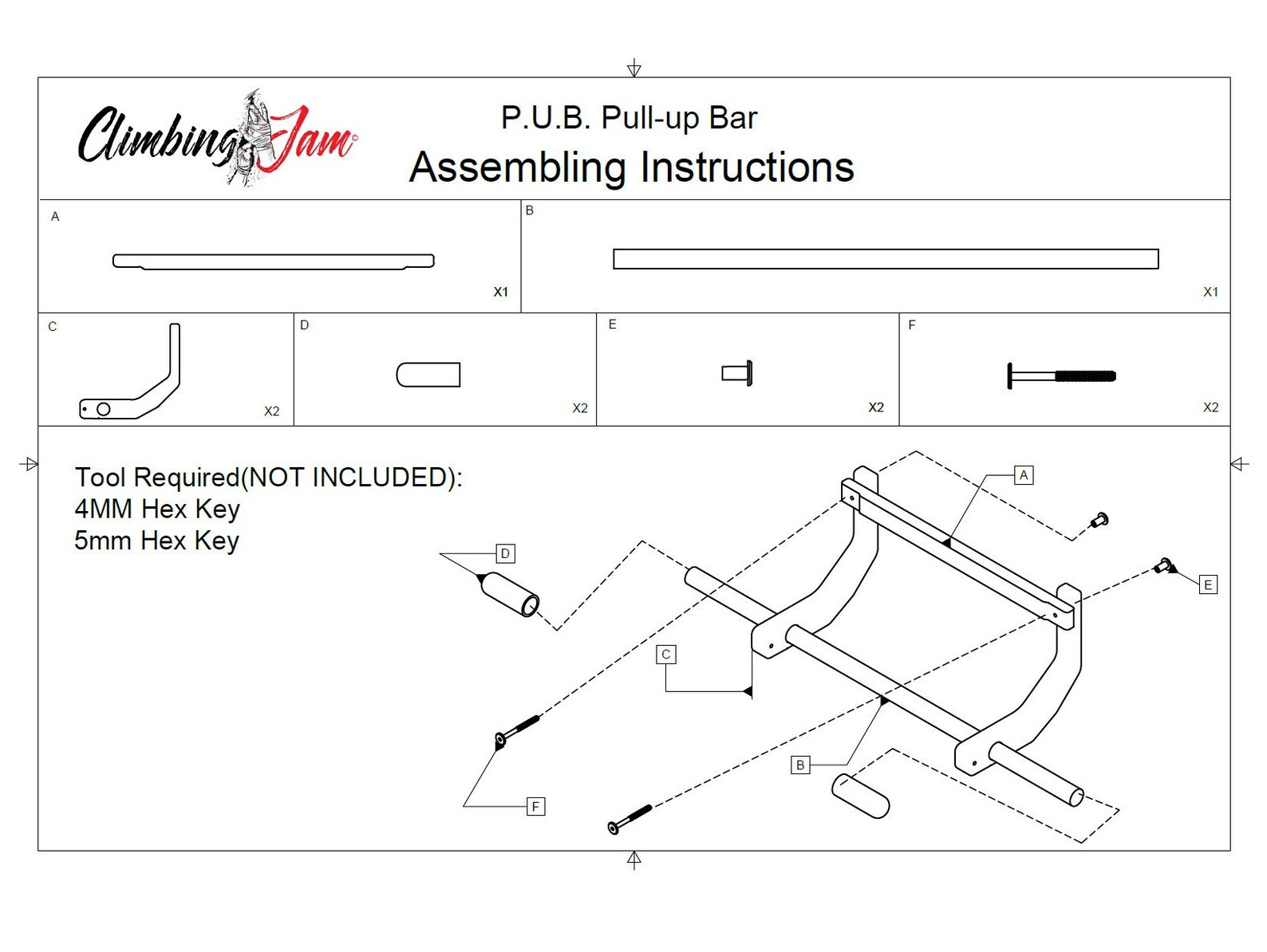 Handmade Wooden Pullup Bar Home Gym Door way Pullup bar Etsy