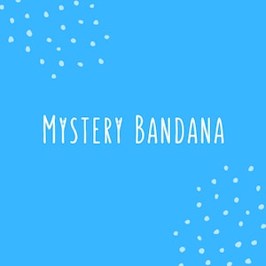 Dog Bandana, Mystery Bandana, Surprise Dog Bandana, Snap On Bandana, Dog Scarf, Pet Accessories, Sale Dog Bandana, Pet Neck Wear, Dog Gift