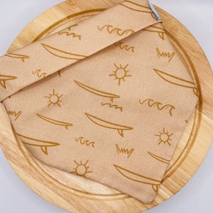 Hundehalstuch, Surf-Hundehalstuch, Surfbrett-Halstuch, Halstuch für Hunde, Snap-On-Bandana, Hundeschal, Haustier Geschenk, Strand-Bandana, Surf-Bandana, Haustier-Halstuch