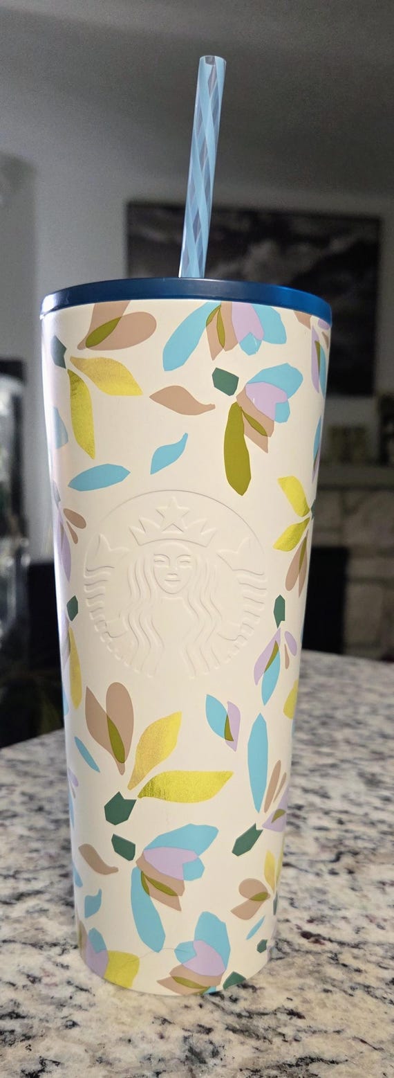 Starbucks 2023 Snowdrop Stainless Steel Tumbler White With Floral 24 Oz  Spring Release Pre-owned - Etsy Israel