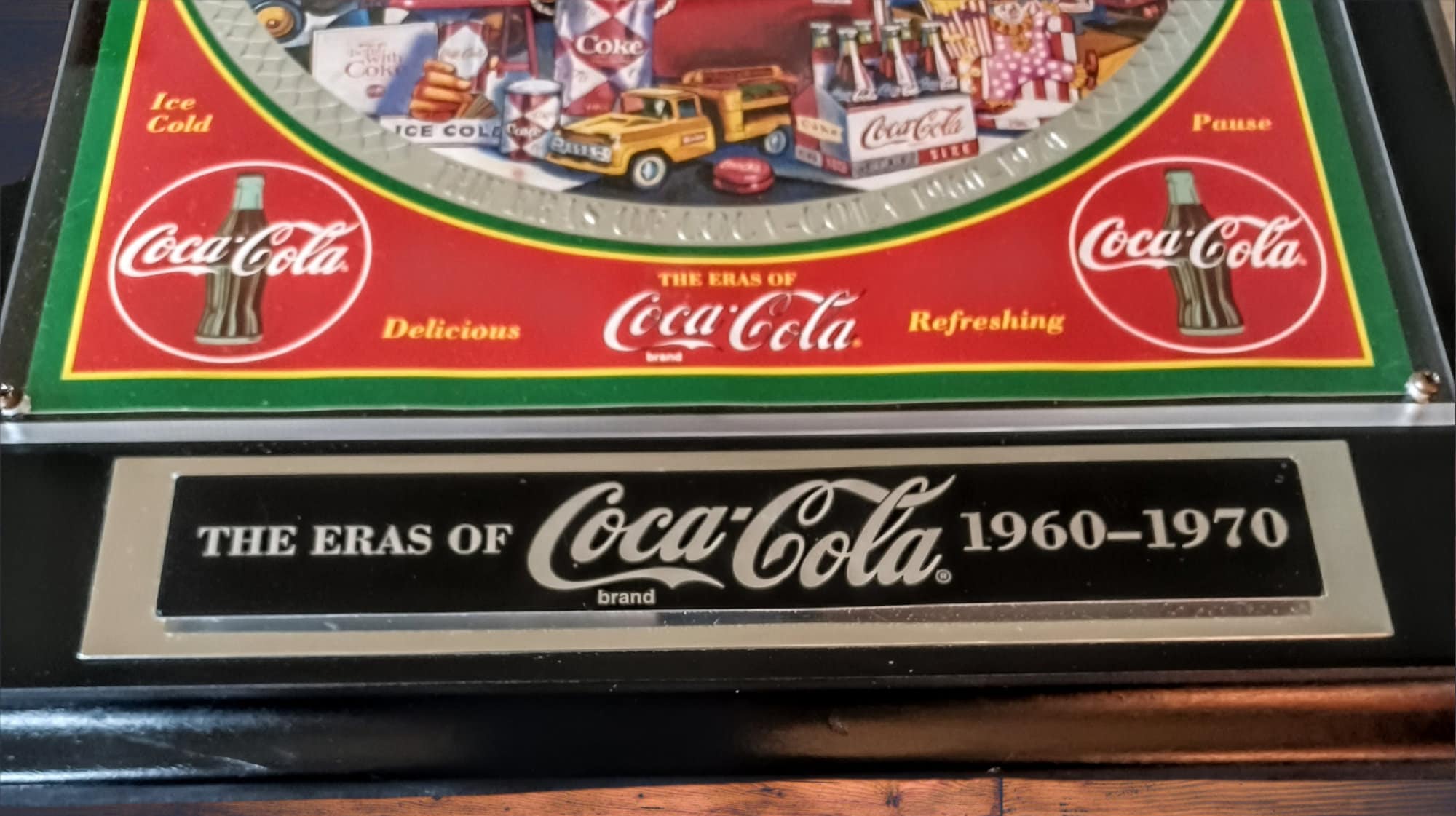 Coca-Cola The Eras 1960-1970 コレクションプレート Eras The 1960